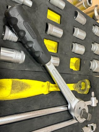 Juego Llave Carraca 1/2”Profesional Gedore