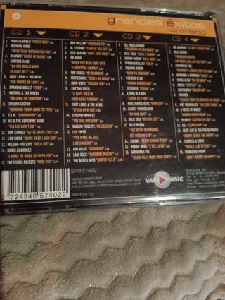 Grandes Éxitos del Milenio 4 CD