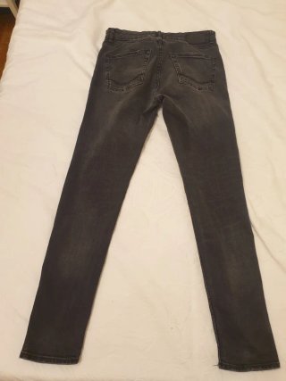 Pantalones vaqueros negros Pull&Bear Talla M