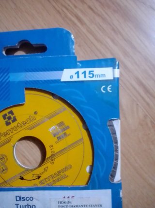 Disco Diamante Ferrotech 115mm Gres Porcelánico