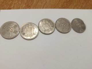 Lote 21 Monedas Pesetas Españolas