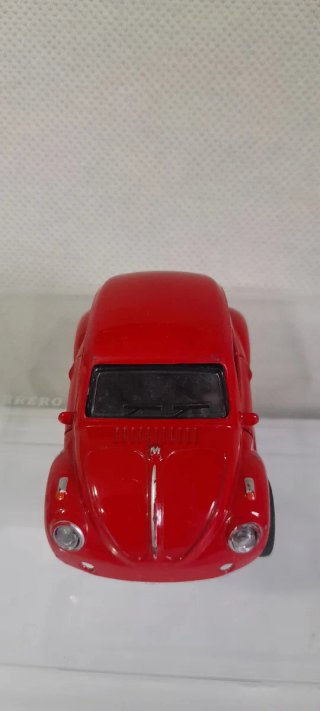 Maggiolino Volkswagen Rosso - Auto Modello