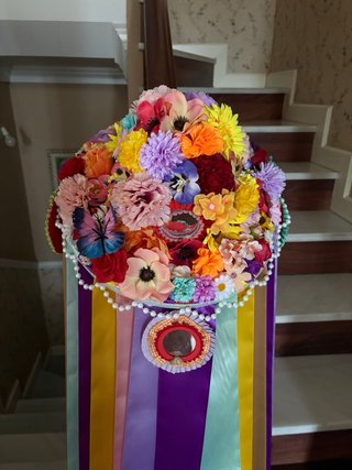 Sombrero Verdiales Hecho a Mano Multicolor