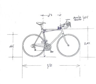 Bicicleta de montaña negra