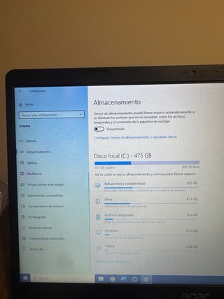 Acer Aspire 3 i5 10ª Gen 8GB RAM SSD 512GB