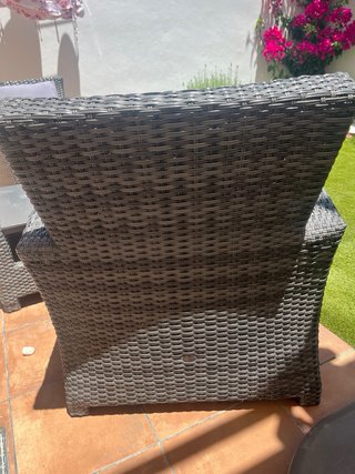 Conjunto Terraza 2 Sillones + Mesa Ratán Jysk