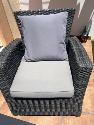 Conjunto Terraza 2 Sillones + Mesa Ratán Jysk