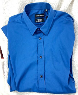 Camicia Antony Morato Blu Taglia 48/M