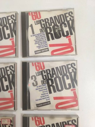Lote 7 CDs Rock '60 Fabbri Editori