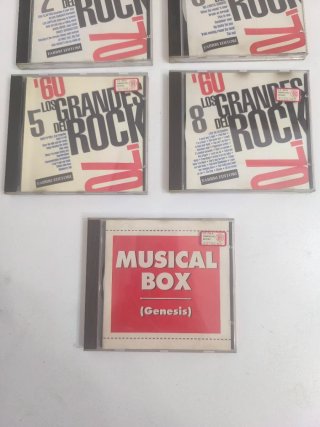 Lote 7 CDs Rock '60 Fabbri Editori