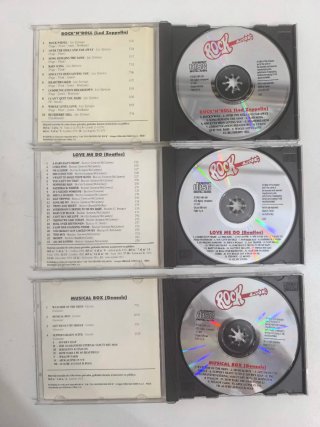 Lote 7 CDs Rock '60 Fabbri Editori