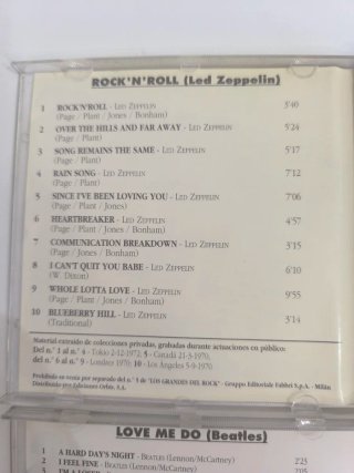 Lote 7 CDs Rock '60 Fabbri Editori
