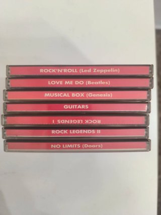 Lote 7 CDs Rock '60 Fabbri Editori