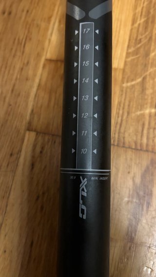 Tija XLC 30,9 x 350 suspensió