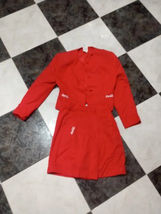 Uniforme Coca Cola Azafata Años 70