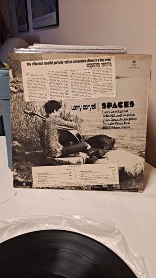 Disco Vinilo Spaces - Larry Coryell 1975