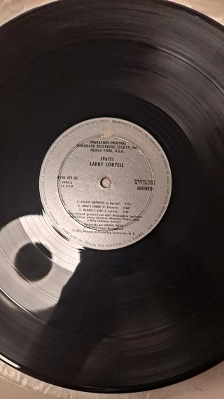 Disco Vinilo Spaces - Larry Coryell 1975