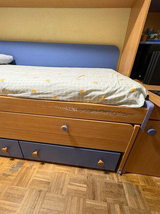 Dormitorio juvenil completo
