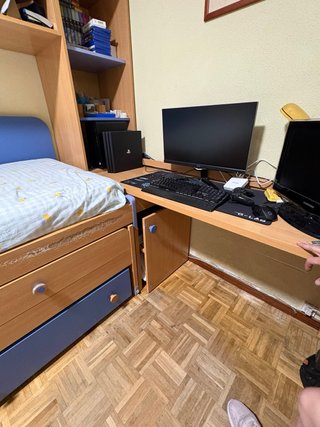Dormitorio juvenil completo