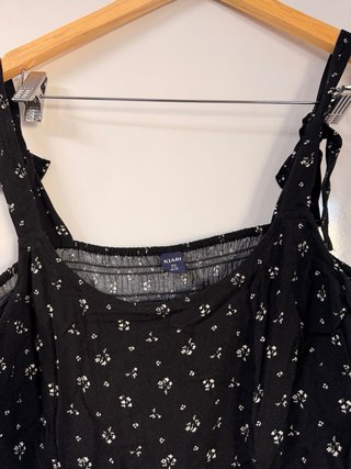 Vestido premamá y lactancia Kiabi negro