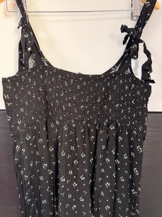 Vestido premamá y lactancia Kiabi negro
