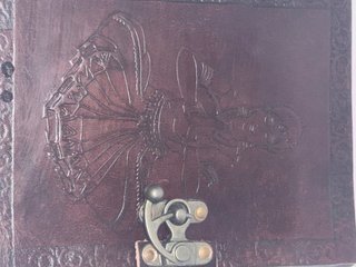 Diario Cuero Gautum Buddha 20x16cm