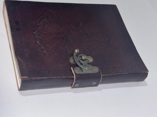 Diario Cuero Gautum Buddha 20x16cm