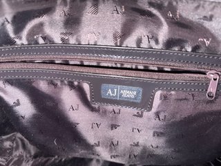 Bolso Armani Jeans Charol Gris