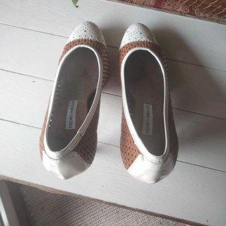 Zapatos Pedro Miralles Marrón y Blanco