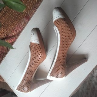 Zapatos Pedro Miralles Marrón y Blanco