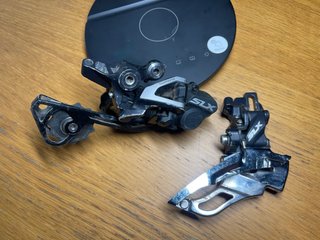 Shimano SLX Desviador Delantero y Trasero