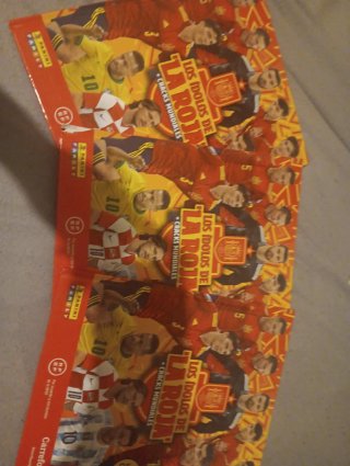 Álbum Los Ídolos de La Roja + Cracks Mundiales