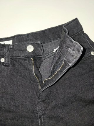 Shorts vaqueros negros Zara Talla 9-10