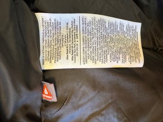 Chaqueta de plumas Nike Air Max Negra