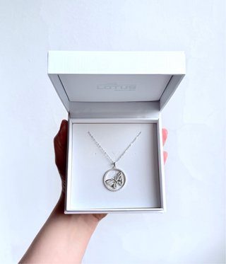 Collar Mariposa LOTUS Silver LP3075