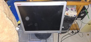 Monitor Compaq FP 1706 Plata/Negro