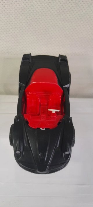 Modello Auto Sportiva Cabriolet nero