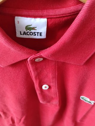 Polo Lacoste Rojo