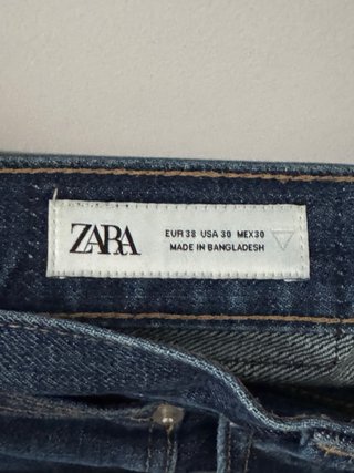 Pantalones Jeans Rectos Azules Hombre