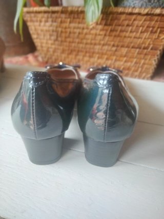 Lote Zapatos Piel Mujer Tacon Bajo