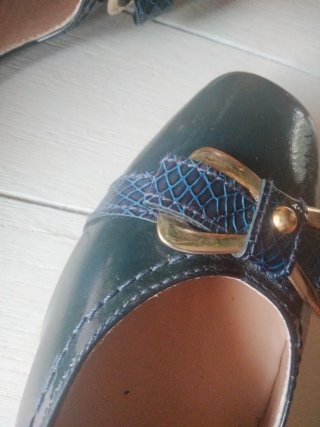 Lote Zapatos Piel Mujer Tacon Bajo