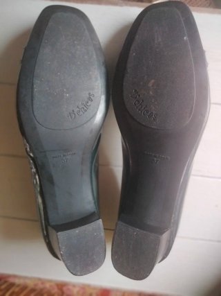 Lote Zapatos Piel Mujer Tacon Bajo