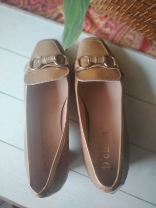 Lote Zapatos Piel Mujer Tacon Bajo