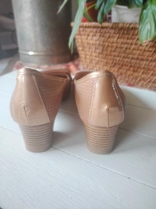 Lote Zapatos Piel Mujer Tacon Bajo