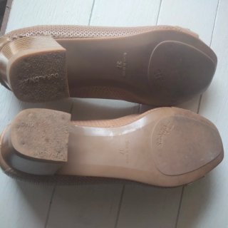 Lote Zapatos Piel Mujer Tacon Bajo
