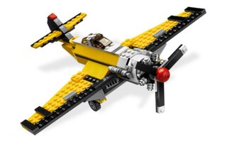 LEGO Creator 6745 Avión de Hélice 3en1 COMPLETO