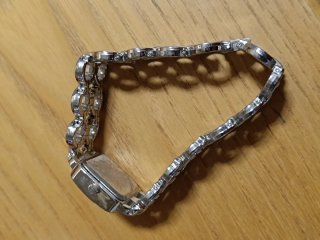 Orologio da polso bigiotteria rosa