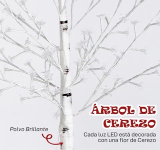Árbol Cerezo LED 120 Luces