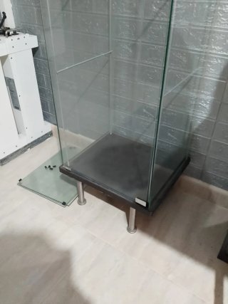 Vitrina expositora cristal