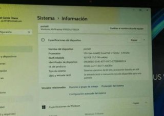 Portátil Asus Vivobook Gris/Plateado